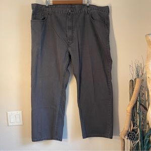 Levi’s White Tag 559 Charcoal Gray 48 x 29 big & tall